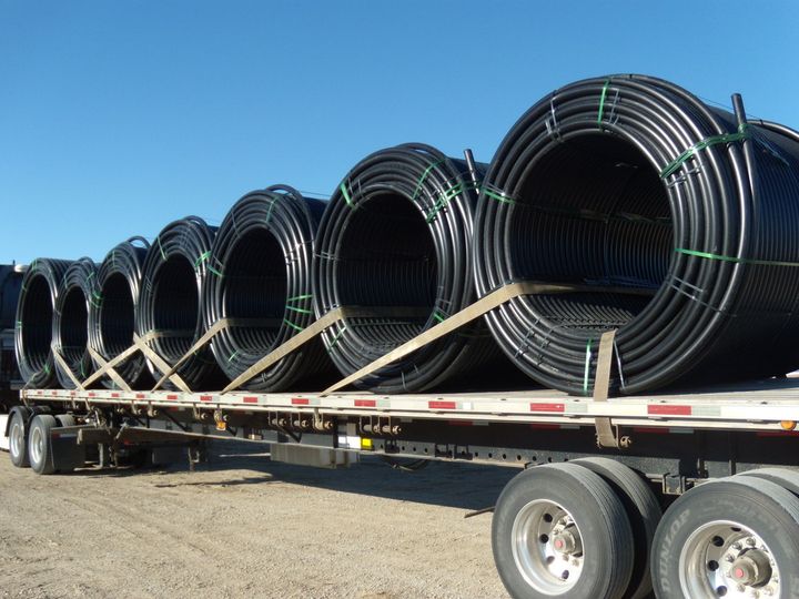 Modern plastic pipe manufacturing